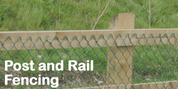 Post and Rail Fencing